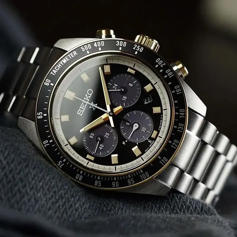 Seiko Prospex Speedtimer Solar Sporty Men's Watch- SSC941P1